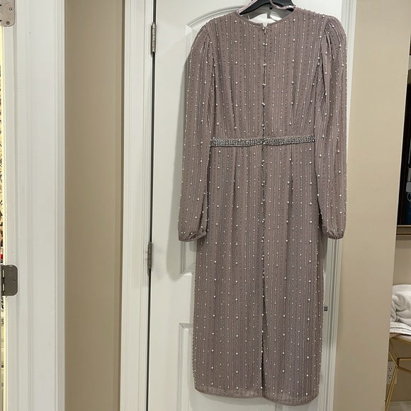 Mac Duggal evening cocktail Beaded Midi dress - Picture 5 of 15